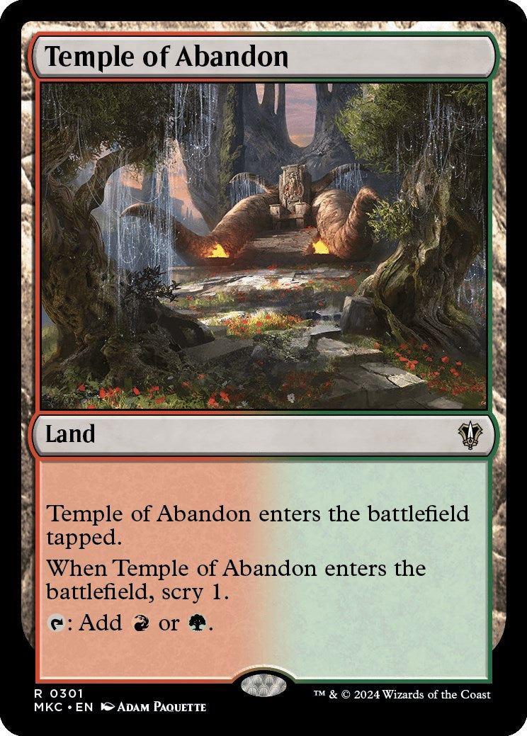Temple of Abandon [Murders at Karlov Manor Commander] | Local Legends