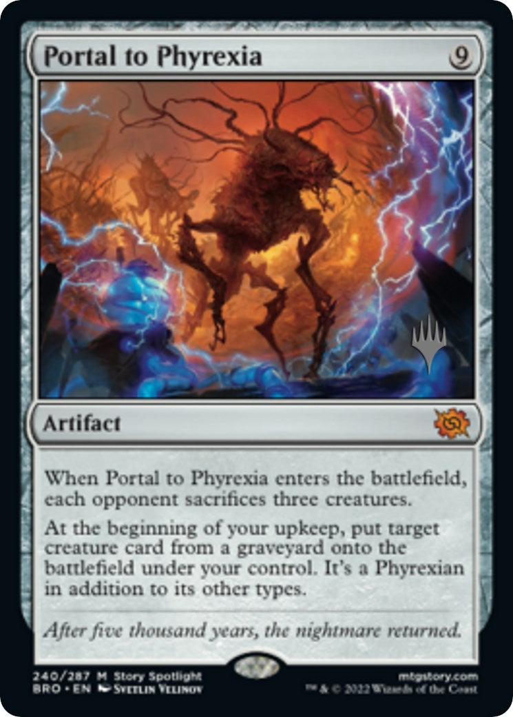 Portal to Phyrexia (Promo Pack) [The Brothers' War Promos] | Golgari Games