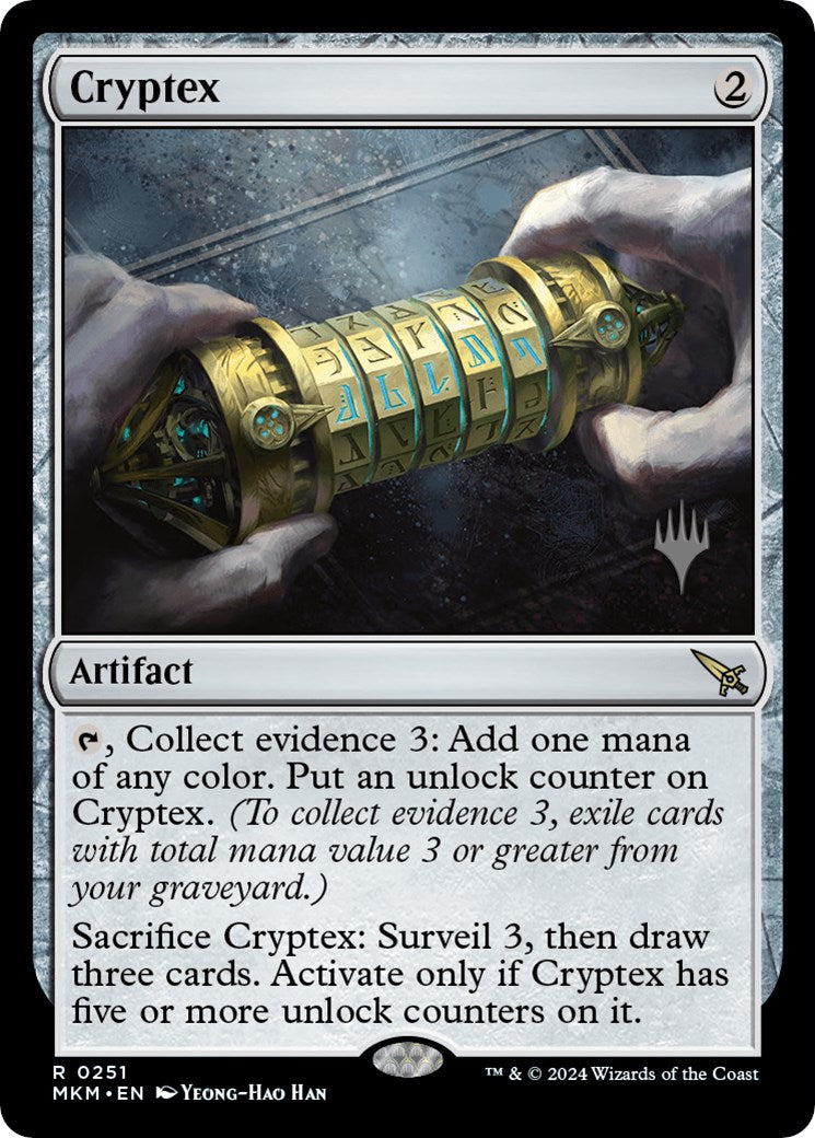 Cryptex (Promo Pack) [Murders at Karlov Manor Promos] | Golgari Games