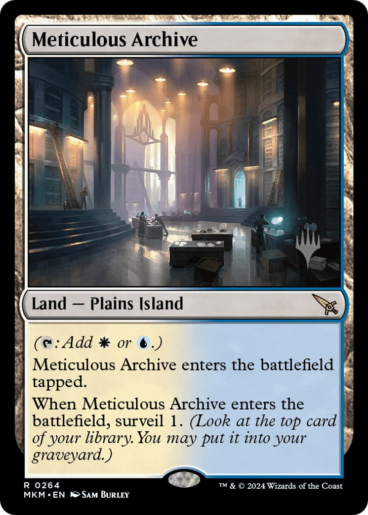 Meticulous Archive (Promo Pack) [Murders at Karlov Manor Promos] | Golgari Games