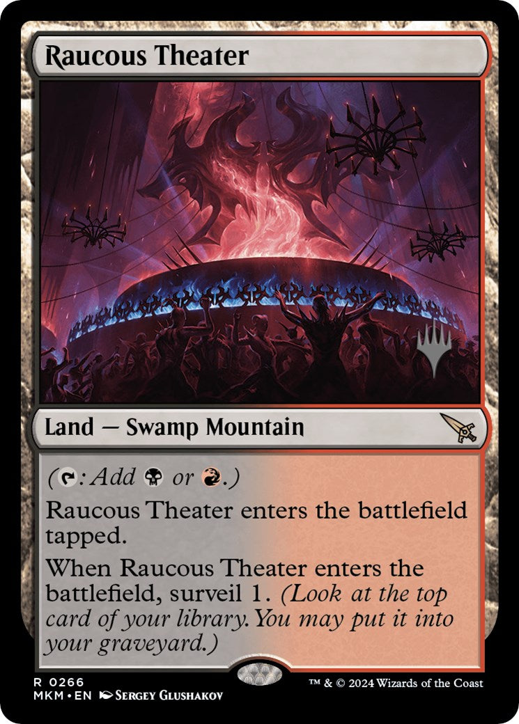 Raucous Theater (Promo Pack) [Murders at Karlov Manor Promos] | Golgari Games