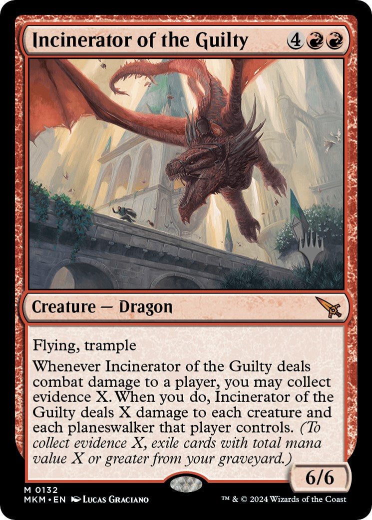 Incinerator of the Guilty (Promo Pack) [Murders at Karlov Manor Promos] | Golgari Games