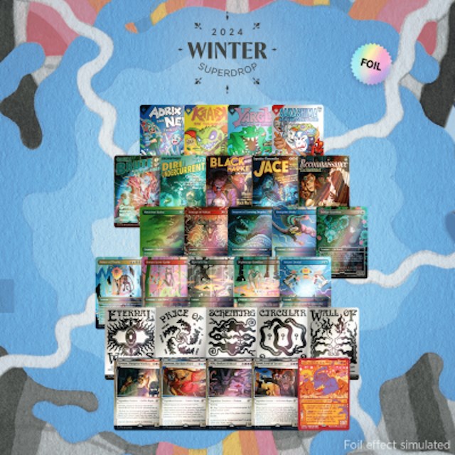 Secret Lair: Drop Series - Winter Superdrop 2024 (All the Sweet Foils Bundle) | Local Legends