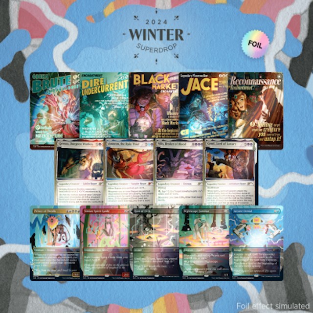 Secret Lair: Drop Series - Winter Superdrop 2024 (Dark Mysteries Bundle - Foil Edition) | Local Legends