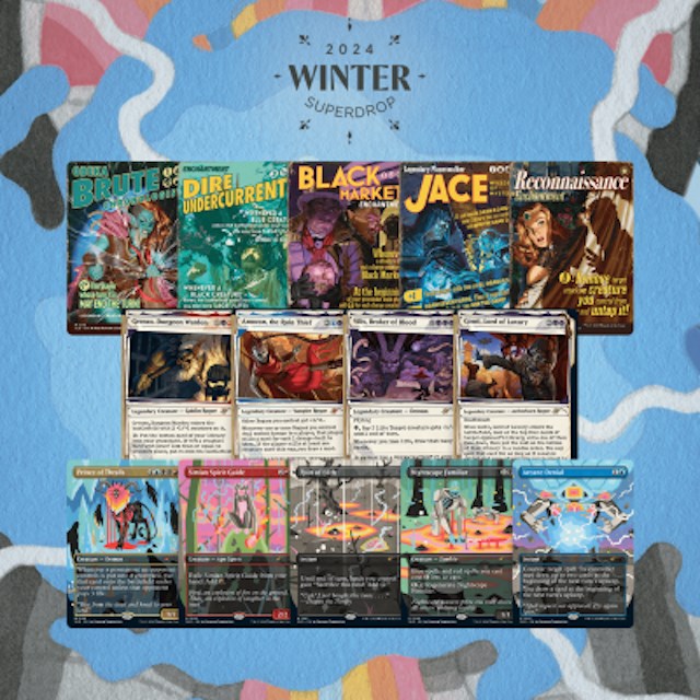 Secret Lair: Drop Series - Winter Superdrop 2024 (Dark Mysteries Bundle - Non-Foil Edition) | Local Legends