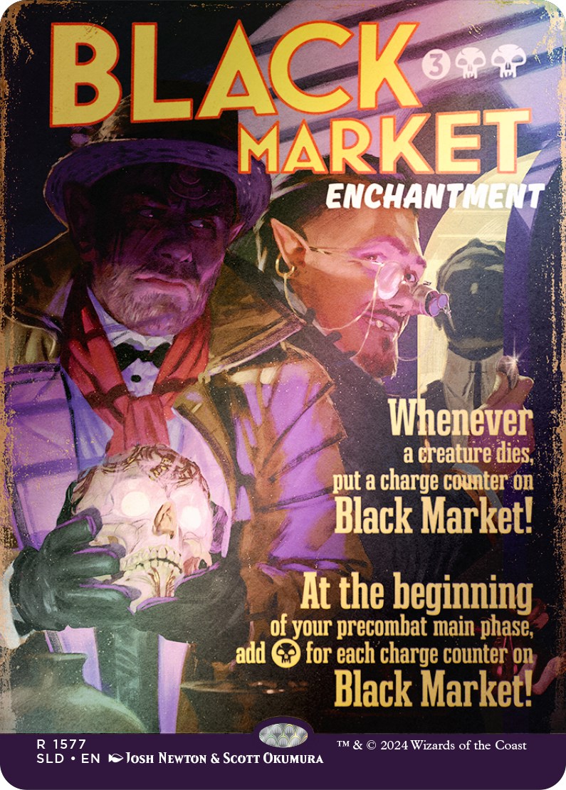 Black Market (Rainbow Foil) [Secret Lair Drop Series] | Local Legends