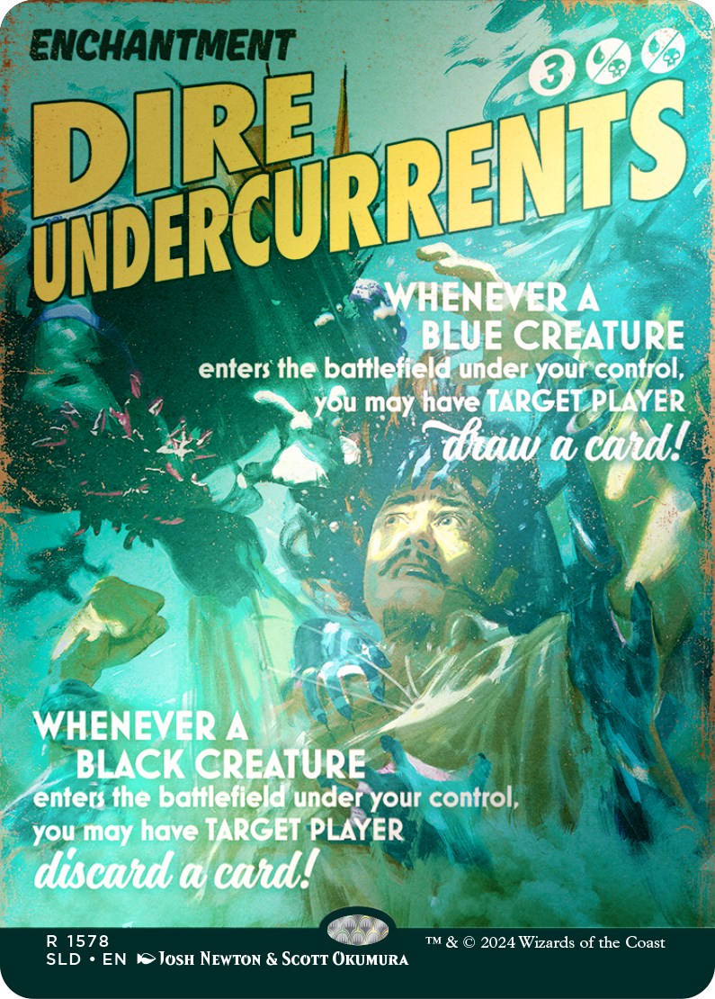 Dire Undercurrents (Rainbow Foil) [Secret Lair Drop Series] | Local Legends