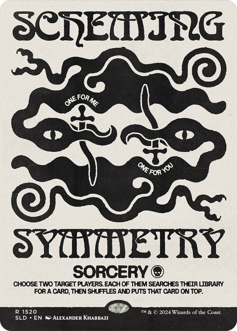 Scheming Symmetry [Secret Lair Drop Series] | Golgari Games