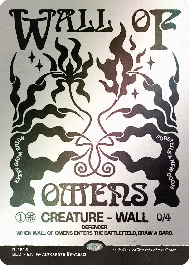 Wall of Omens (Rainbow Foil) [Secret Lair Drop Series] | Local Legends