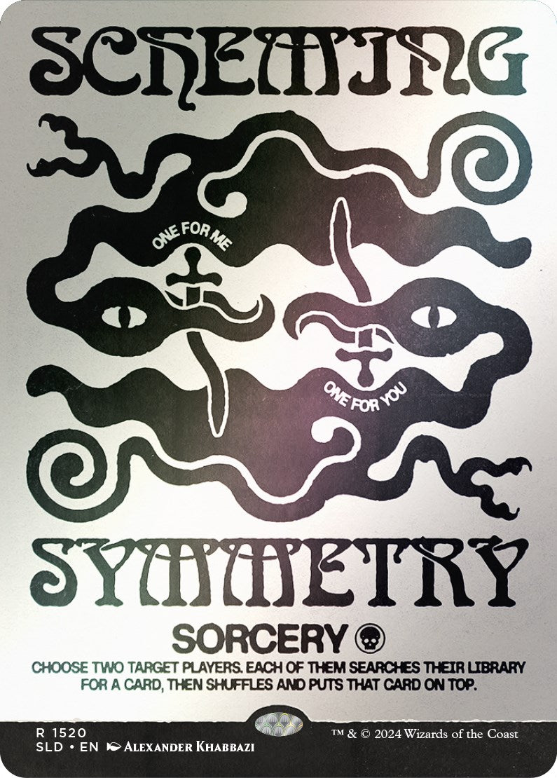 Scheming Symmetry (Rainbow Foil) [Secret Lair Drop Series] | Local Legends