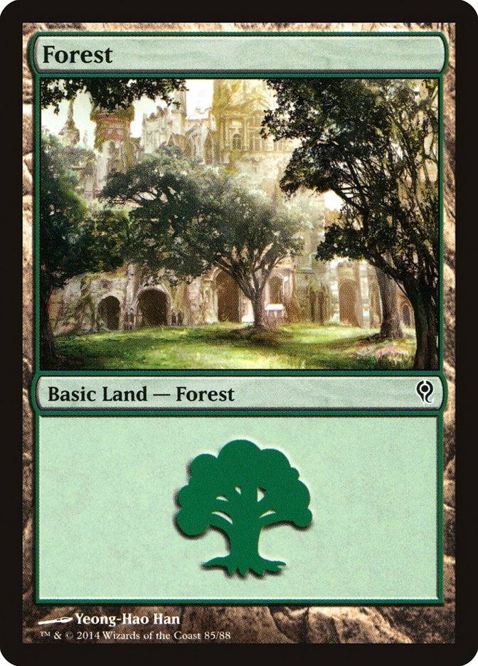 Forest (85) [Duel Decks: Jace vs. Vraska] | Golgari Games