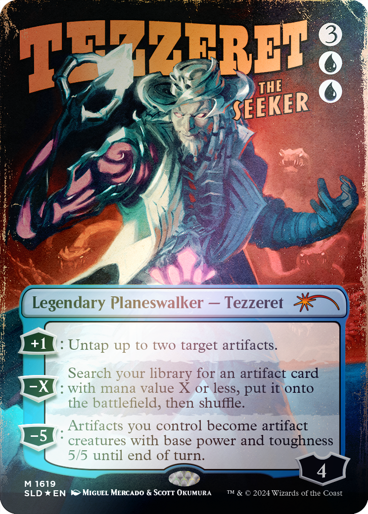 Tezzeret the Seeker (1619) (Rainbow Foil) [Secret Lair Drop Series] | Local Legends