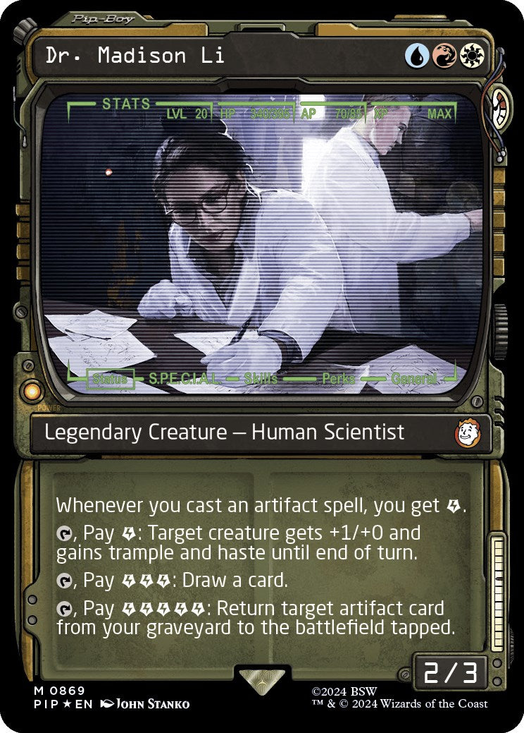 Dr. Madison Li (Showcase) (Surge Foil) | Local Legends
