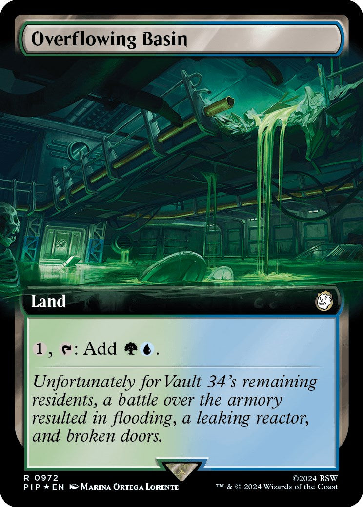 Overflowing Basin (Extended Art) (Surge Foil) | Local Legends