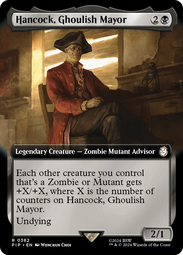 Hancock, Ghoulish Mayor (Extended Art) | Local Legends