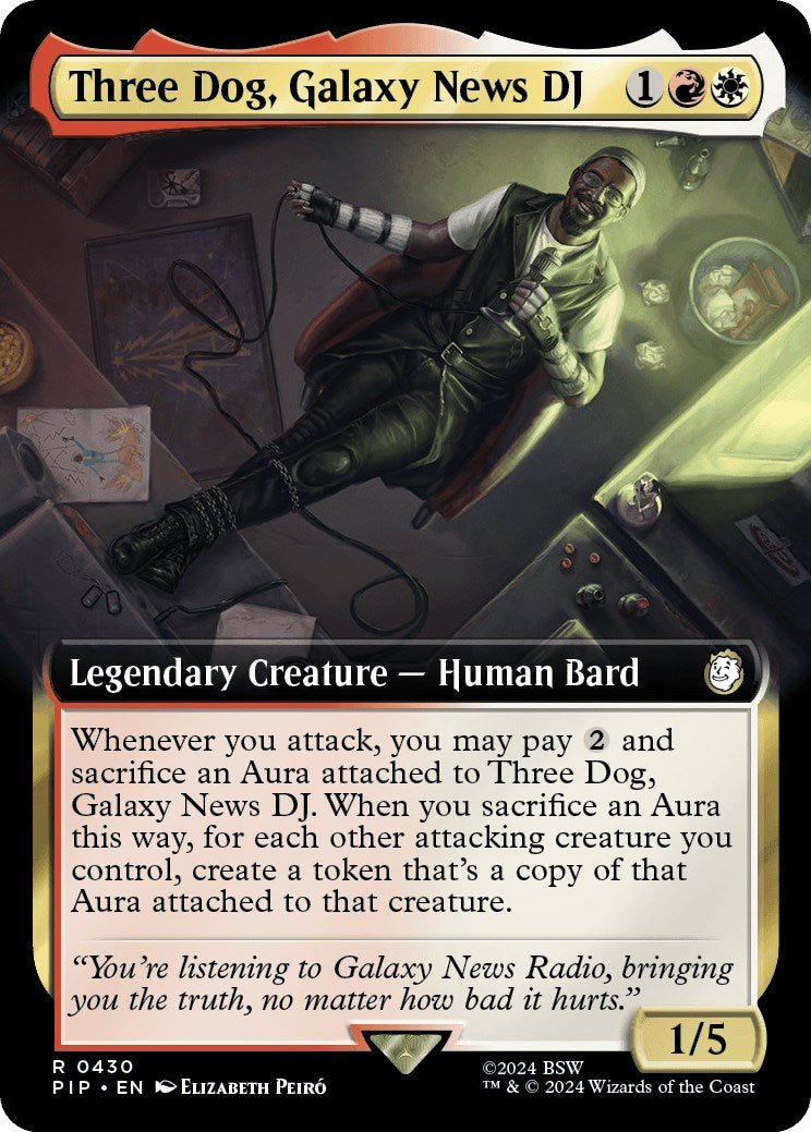 Three Dog, Galaxy News DJ (Extended Art) | Local Legends