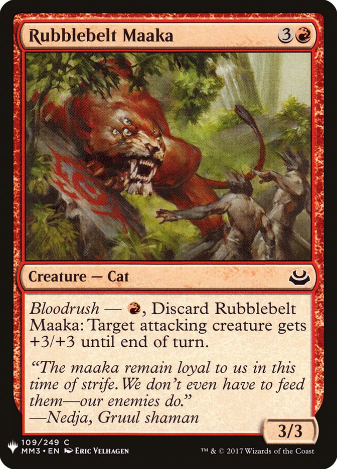 Rubblebelt Maaka [Mystery Booster] | Local Legends