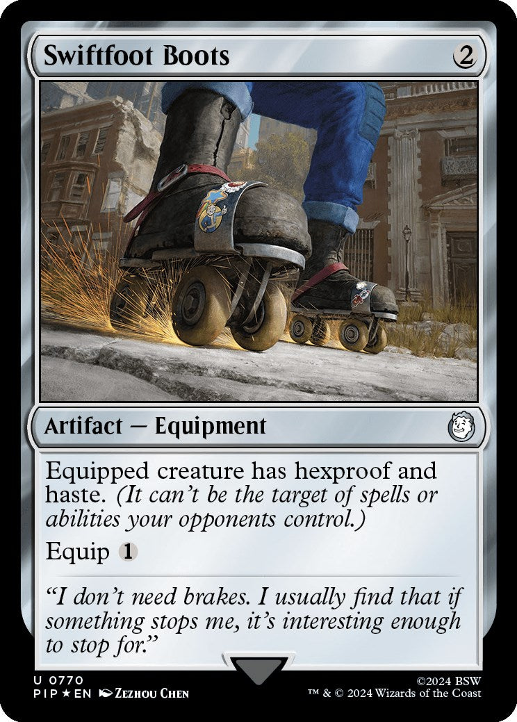 Swiftfoot Boots (Surge Foil) [Fallout] | Local Legends