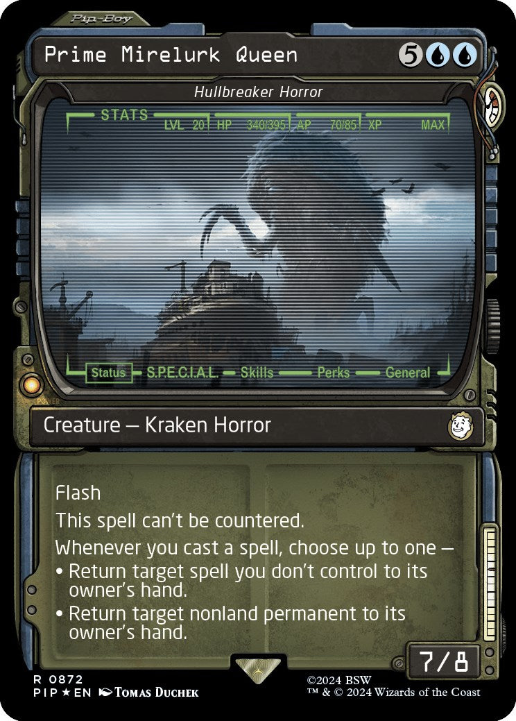 Prime Mirelurk Queen - Hullbreaker Horror (Showcase) (Surge Foil) | Local Legends