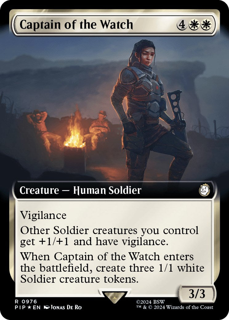 Captain of the Watch (Extended Art) (Surge Foil) | Local Legends