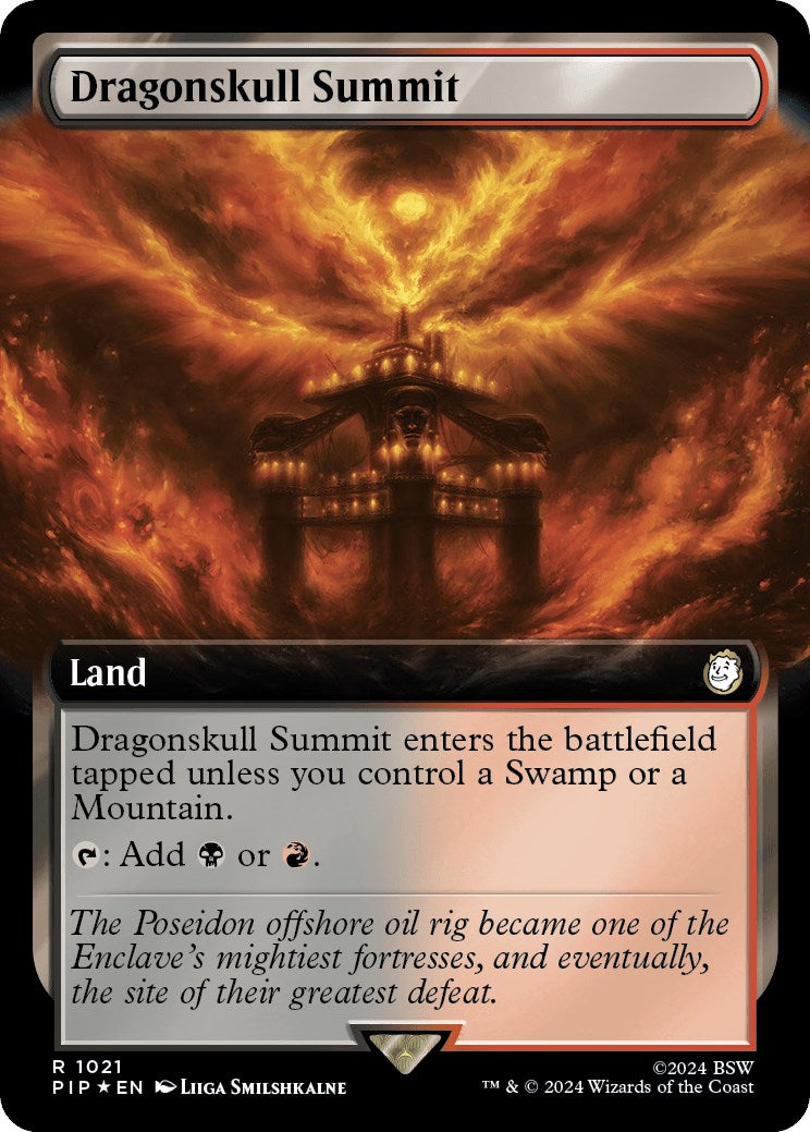 Dragonskull Summit (Extended Art) (Surge Foil) | Local Legends