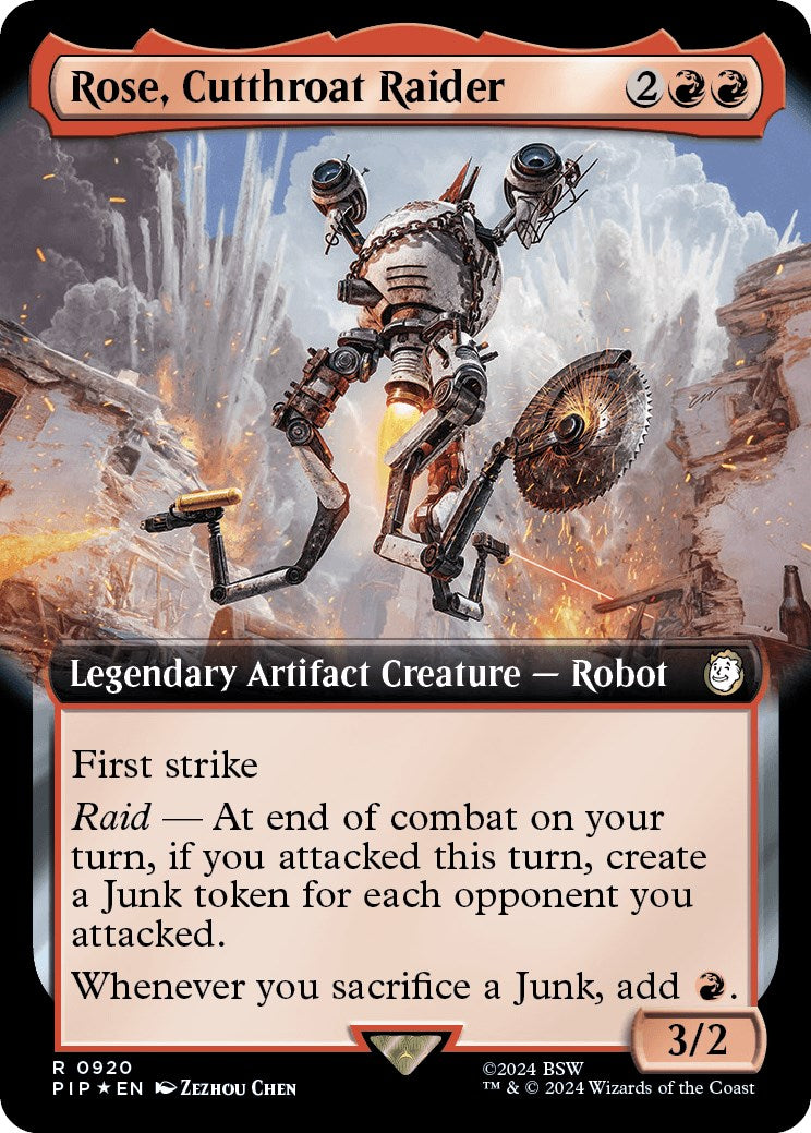 Rose, Cutthroat Raider (Extended Art) (Surge Foil) | Local Legends