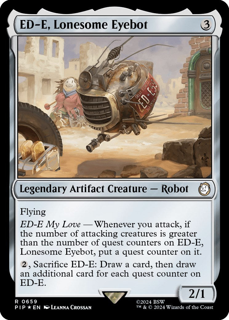 ED-E, Lonesome Eyebot (Surge Foil) | Local Legends