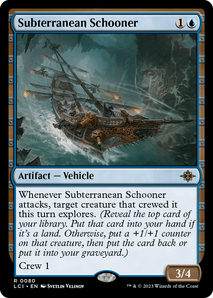 Subterranean Schooner [The Lost Caverns of Ixalan] | Golgari Games