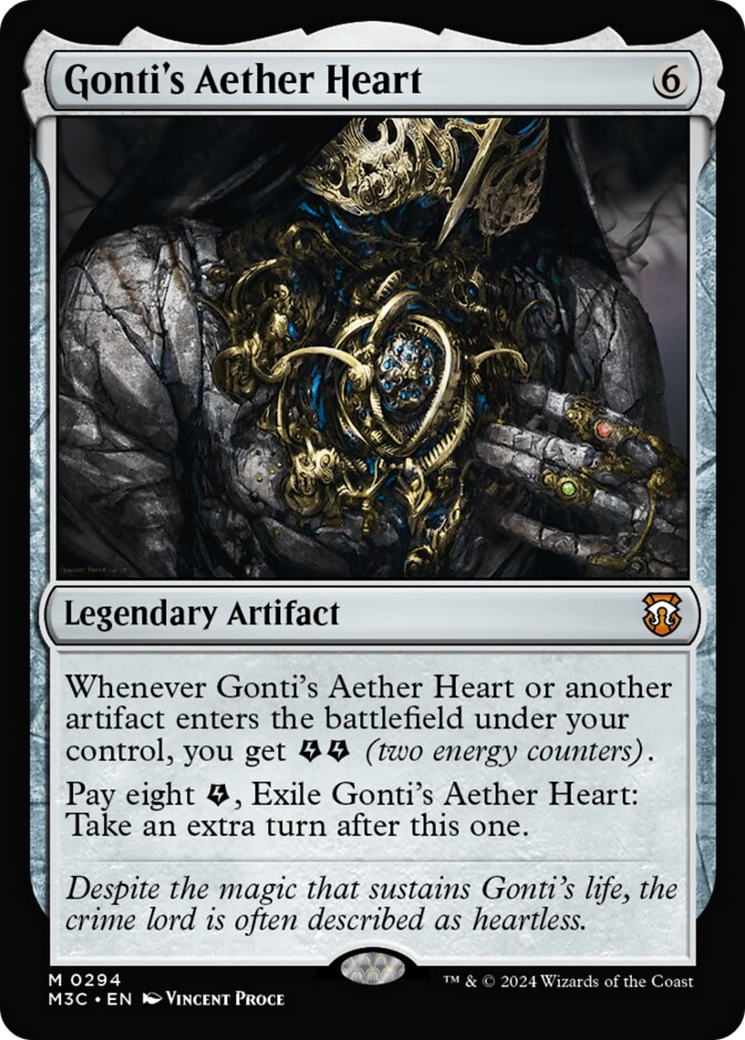 Gonti's Aether Heart [Modern Horizons 3 Commander] | Local Legends