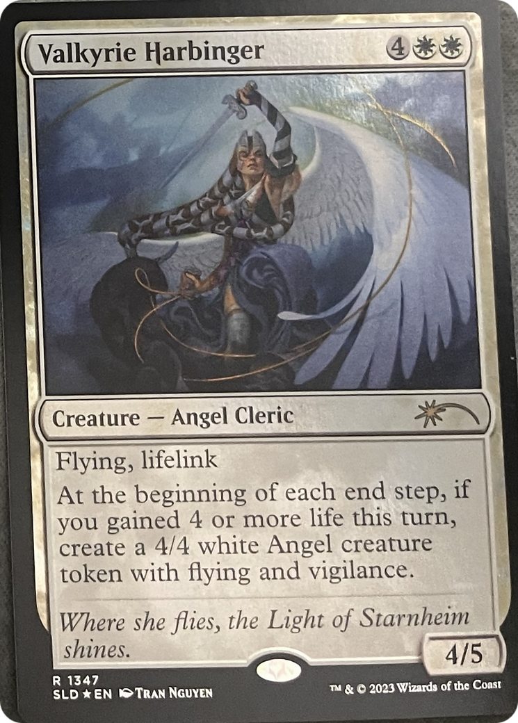Valkyrie Harbinger [Secret Lair: Angels] | Local Legends