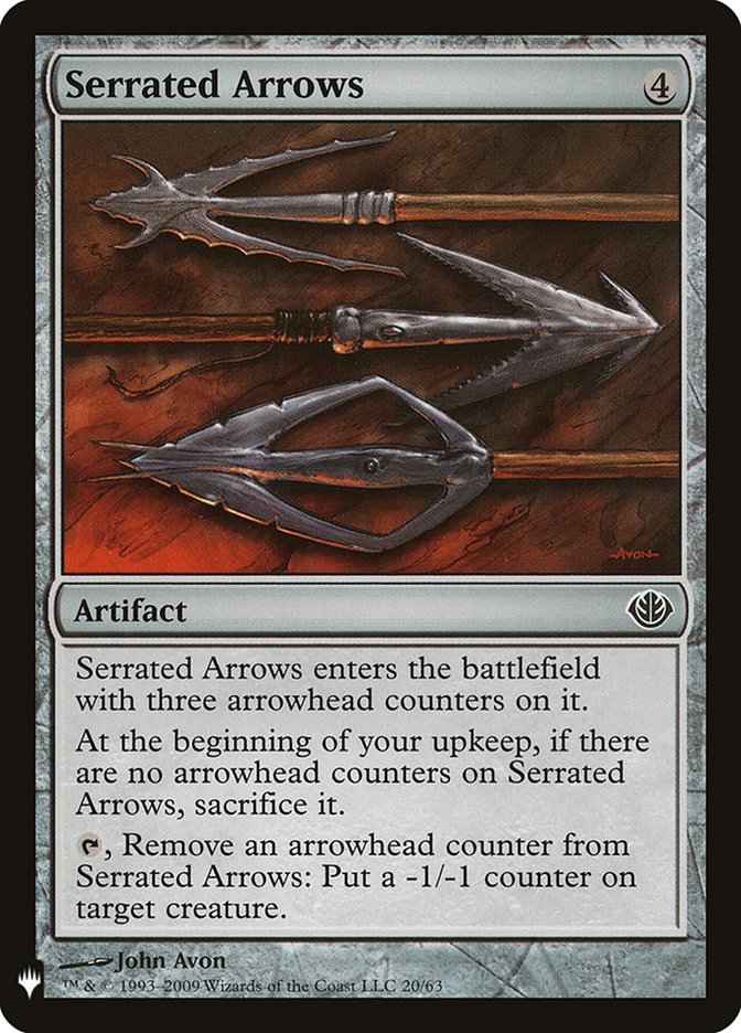 Serrated Arrows [Mystery Booster] | Local Legends