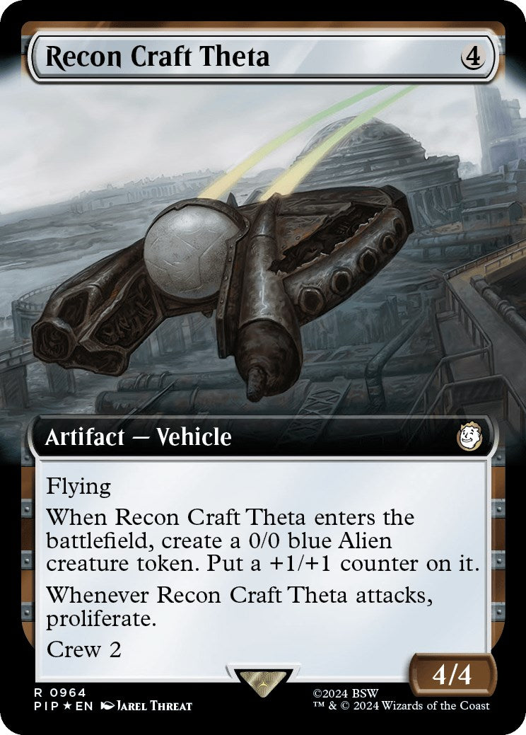 Recon Craft Theta (Extended Art) (Surge Foil) | Local Legends