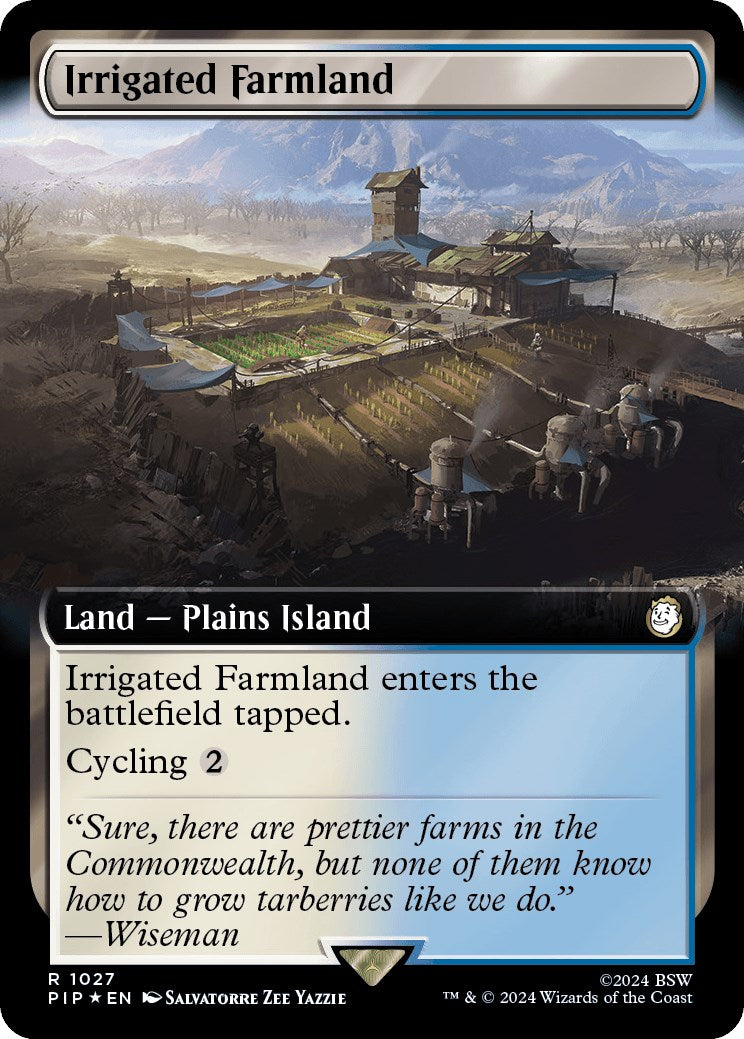 Irrigated Farmland (Extended Art) (Surge Foil) | Local Legends