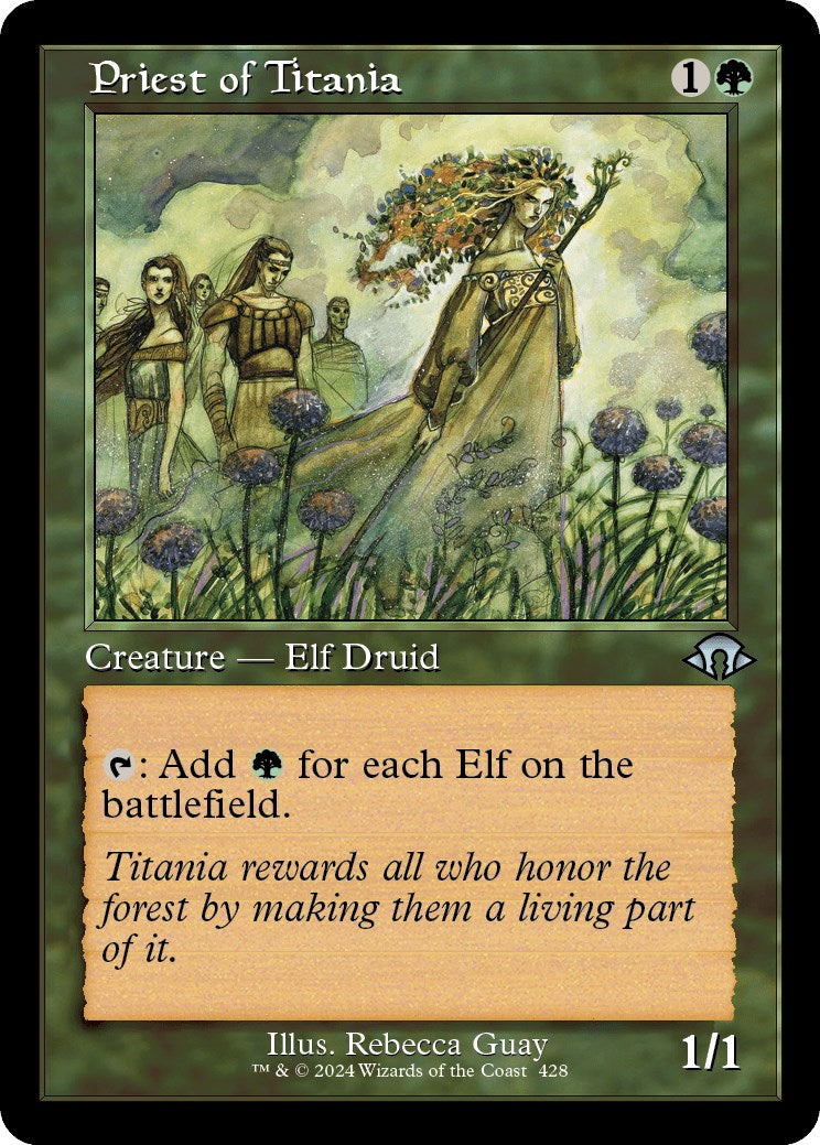 Priest of Titania (Retro Frame) | Local Legends