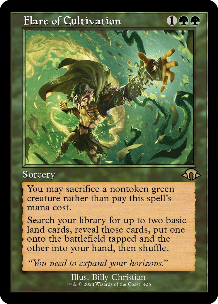 Flare of Cultivation (Retro Frame) | Local Legends