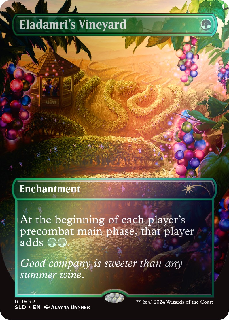 Eladamri's Vineyard (Rainbow Foil) [Secret Lair: Sheldon's Spellbook] | Local Legends