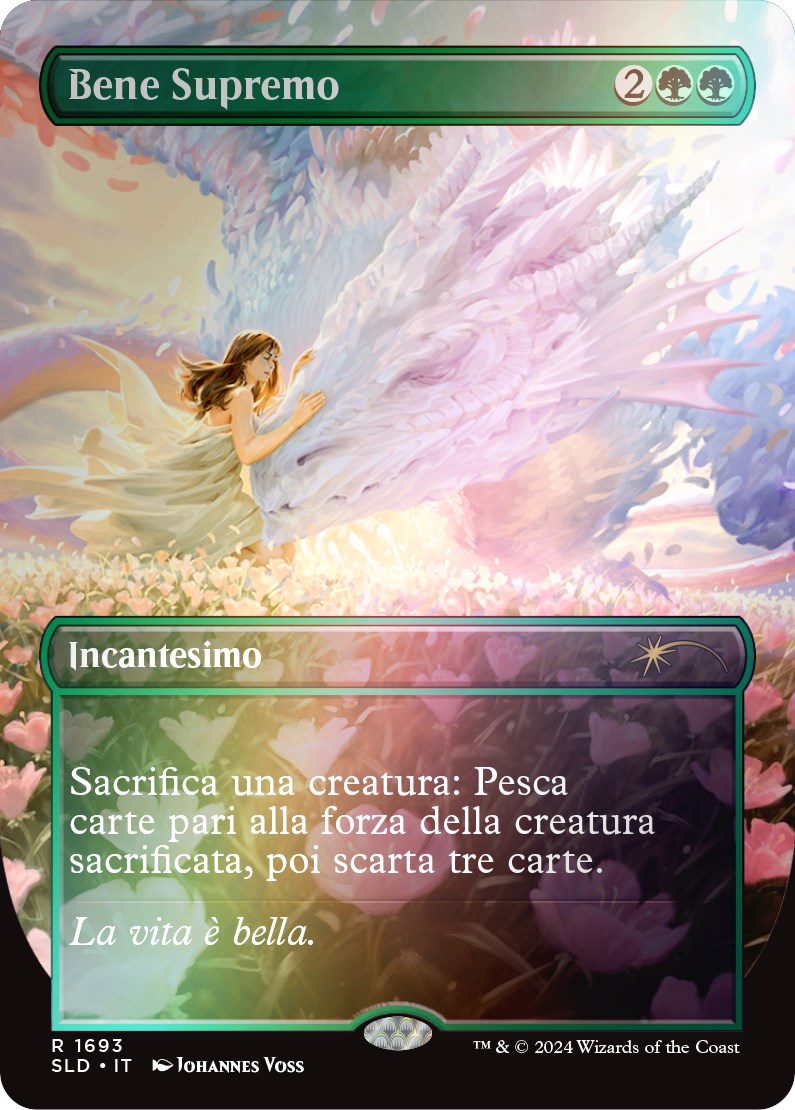 Greater Good (Italian) - "Bene Supremo" (Rainbow Foil) [Secret Lair Drop Series] | Local Legends