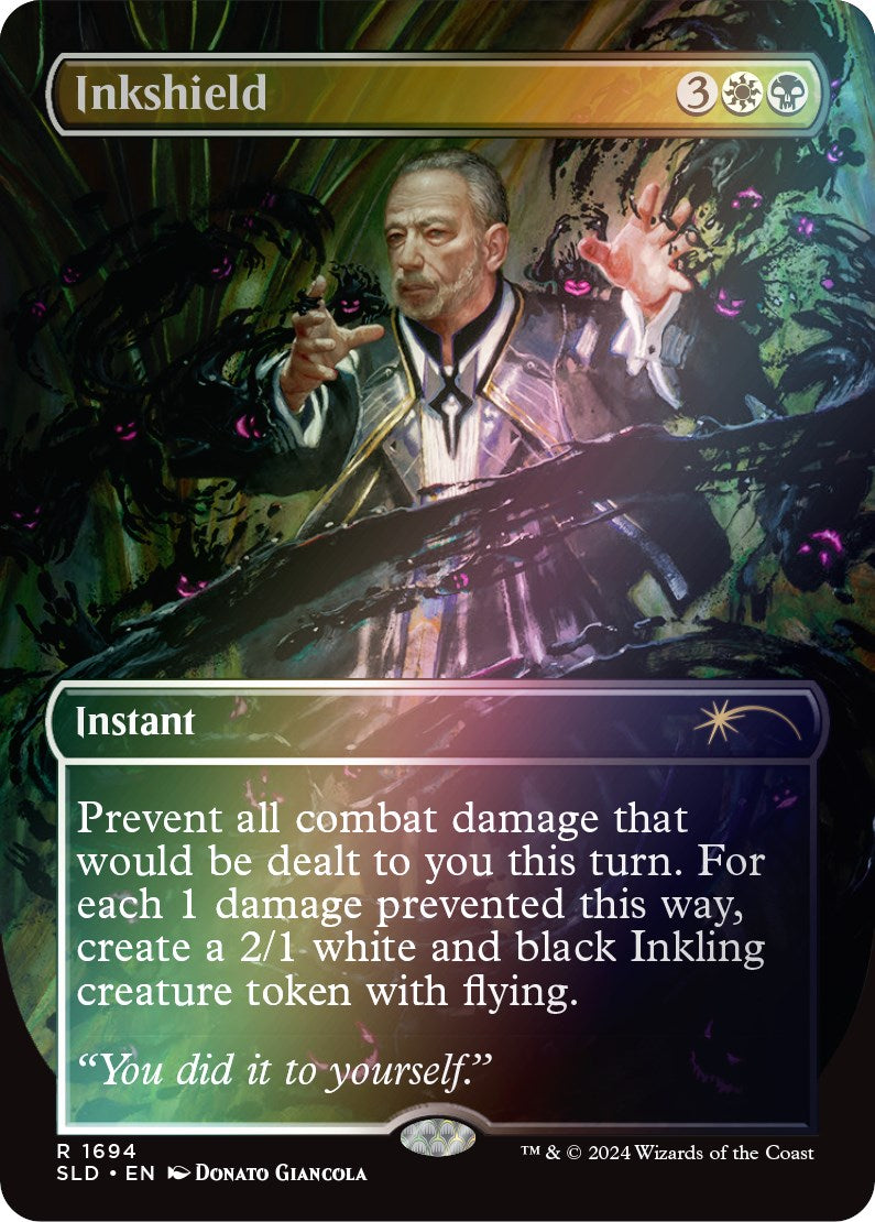 Inkshield (Rainbow Foil) [Secret Lair Drop Series] | Local Legends