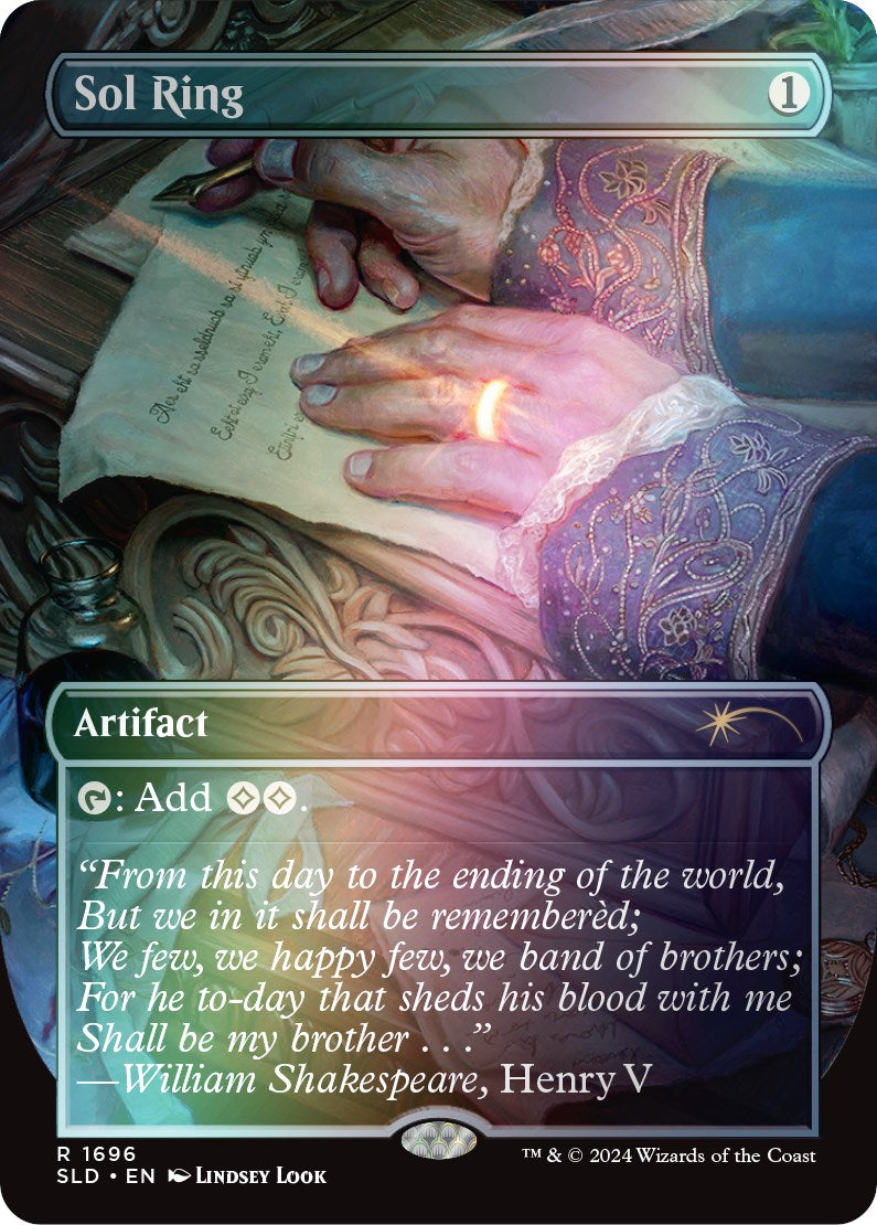 Sol Ring (1696) (Rainbow Foil) [Secret Lair: Sheldon's Spellbook] | Local Legends