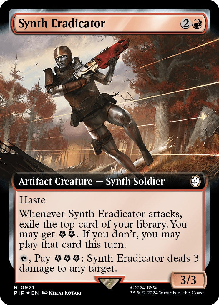 Synth Eradicator (Extended Art) (Surge Foil) | Local Legends