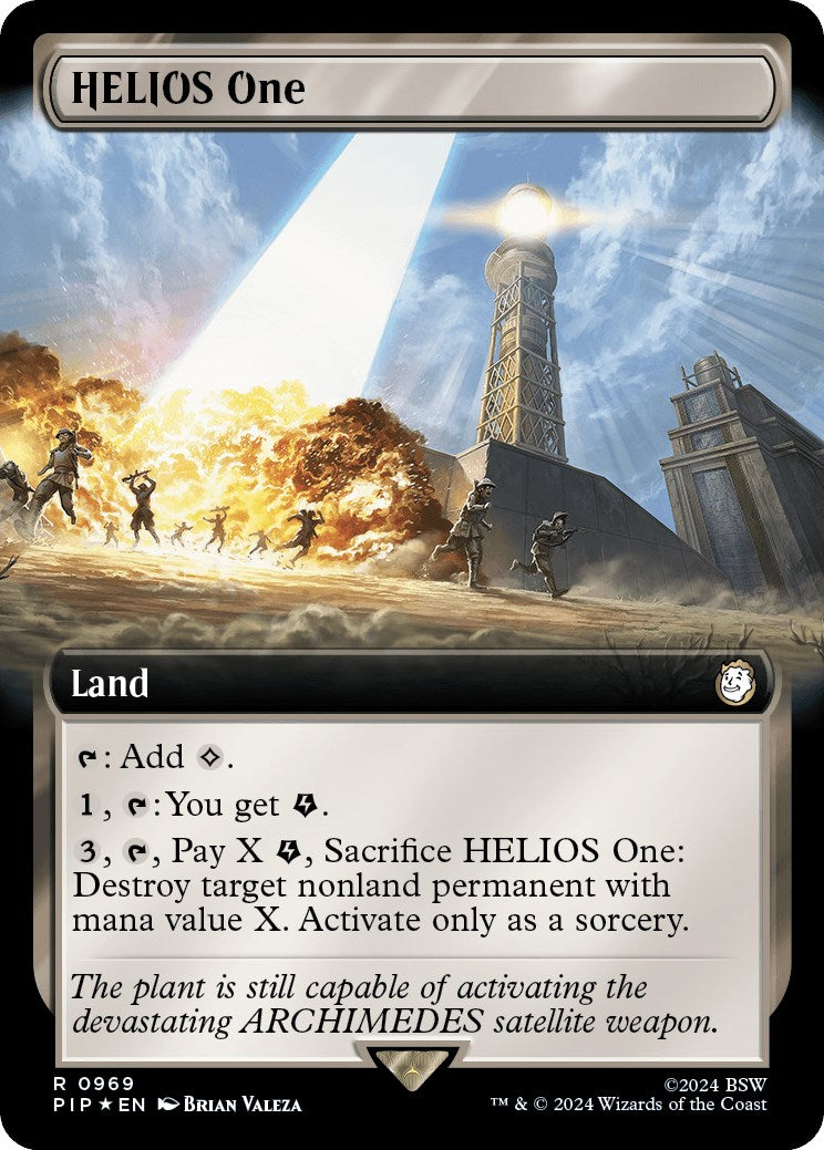 HELIOS One (Extended Art) (Surge Foil) | Local Legends