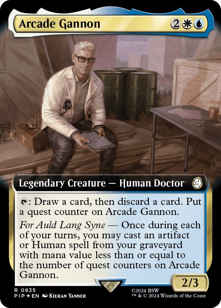 Arcade Gannon (Extended Art) (Surge Foil) | Local Legends