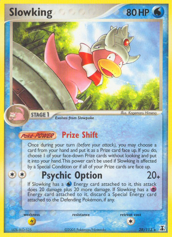 Slowking (28/113) [EX: Delta Species] | Local Legends