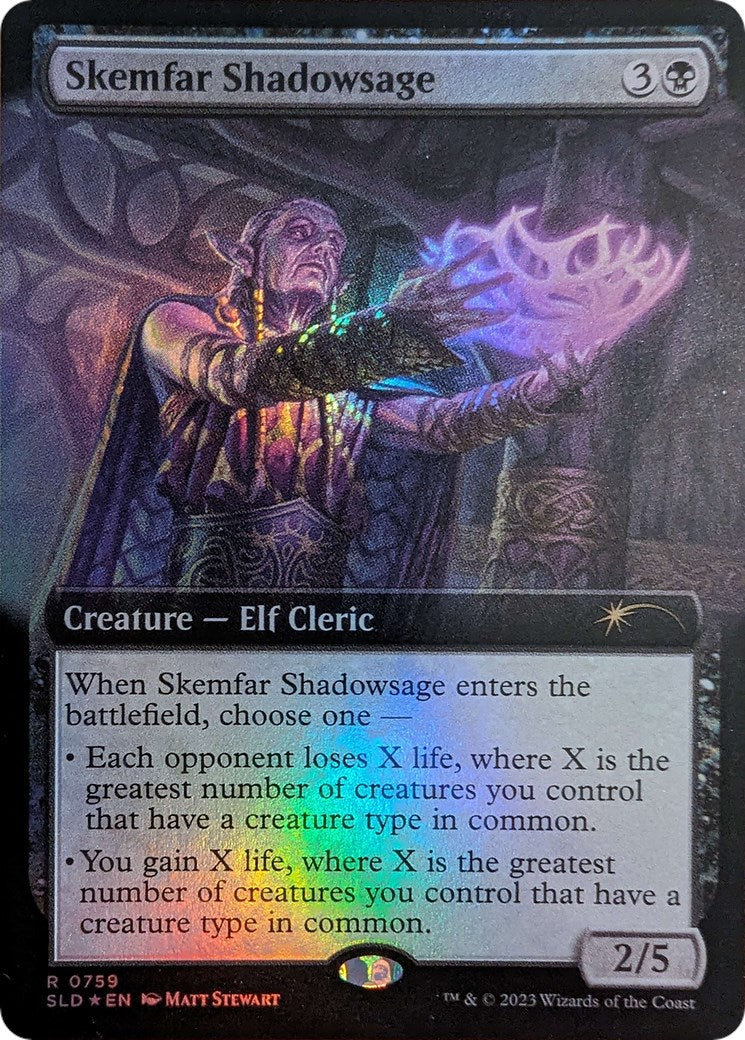Skemfar Shadowsage (Extended Art) [Secret Lair Drop Series] | Local Legends