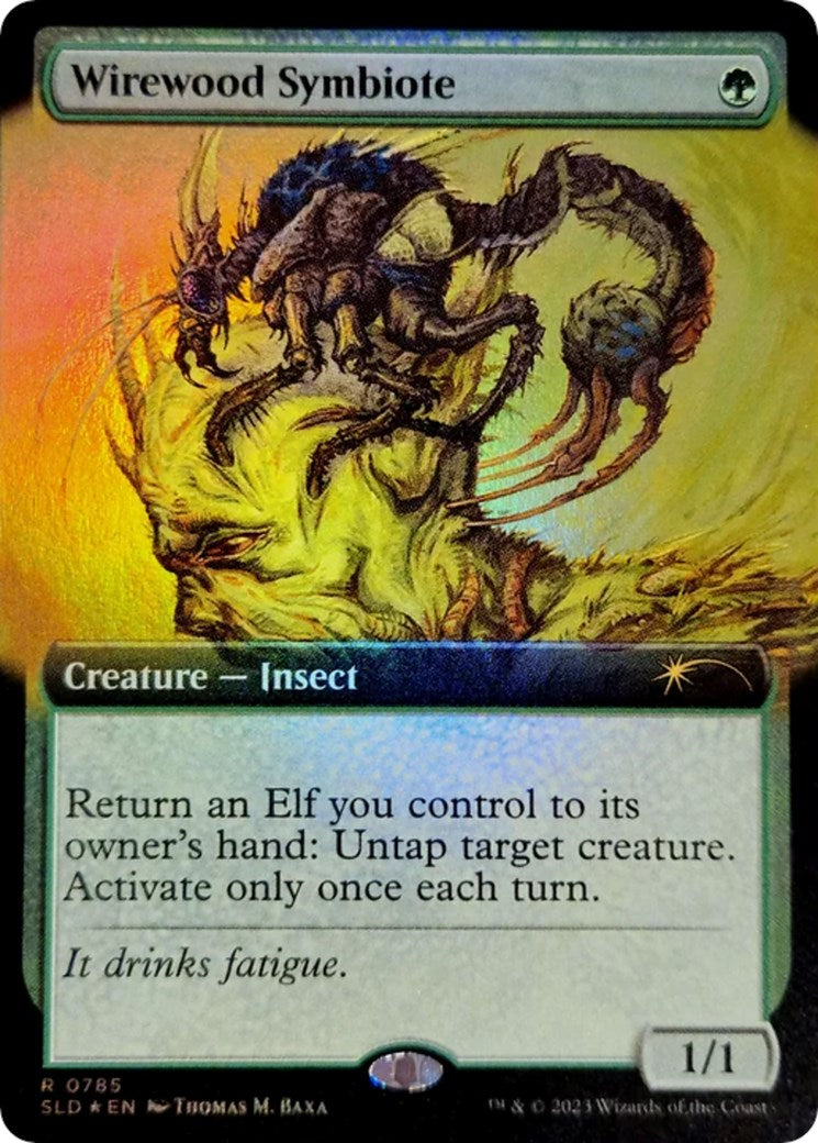 Wirewood Symbiote (Extended Art) [Secret Lair Drop Series] | Local Legends