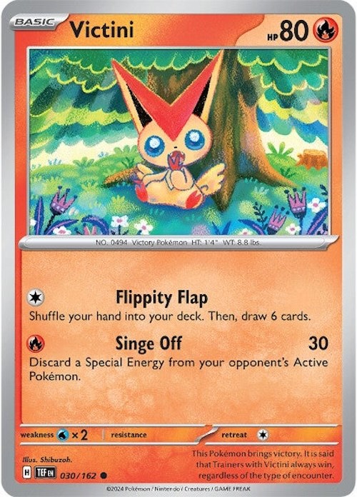 Victini (030/162) [Scarlet & Violet: Temporal Forces] | Golgari Games