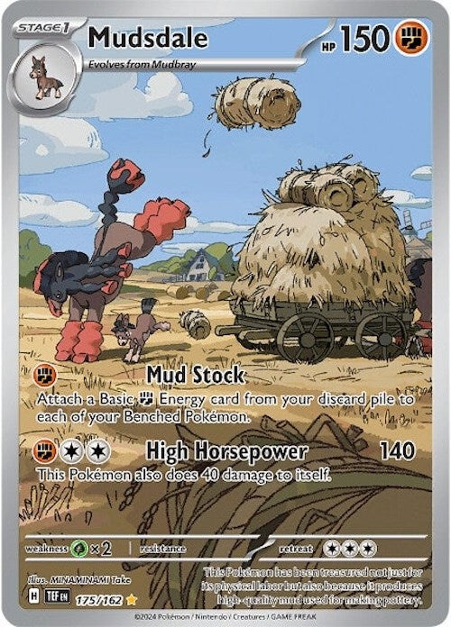 Mudsdale (175/162) [Scarlet & Violet: Temporal Forces] | Golgari Games