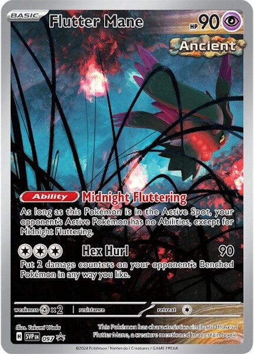 Flutter Mane (097) [Scarlet & Violet: Black Star Promos] | Golgari Games