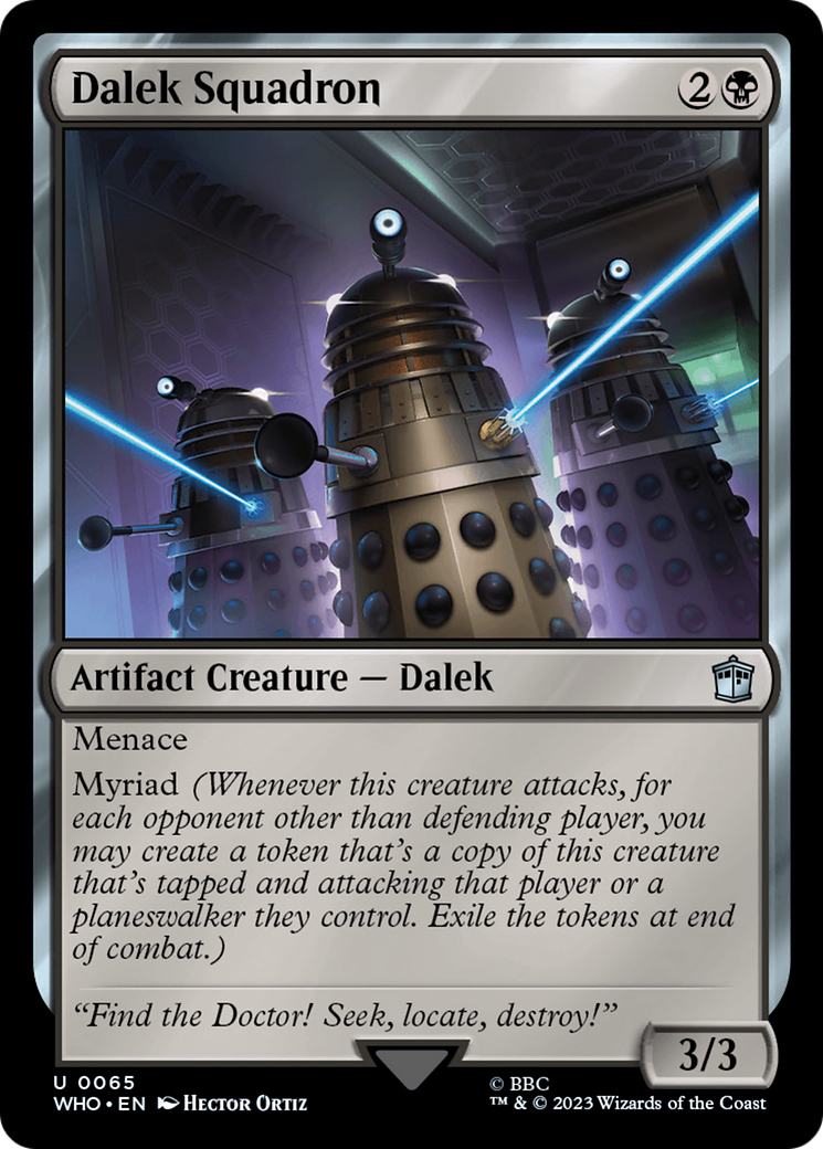Dalek Squadron [Doctor Who] | Local Legends