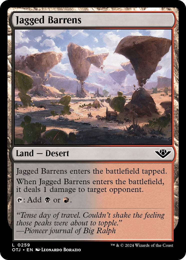 Jagged Barrens | Local Legends